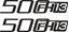 Picture of Volvo  "FH13 500" panel Decals / Stickers