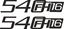 Picture of Volvo  "FH16 540" panel Decals / Stickers