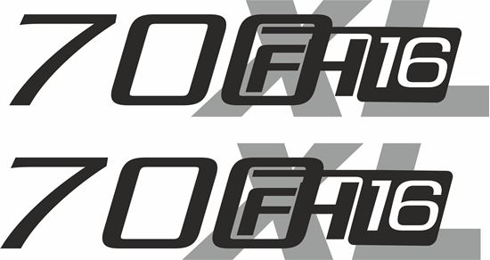Picture of Volvo  "FH16 700XL" panel Decals / Stickers