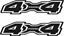 Picture of Ford Custom Design 4x4 Decals / Stickers