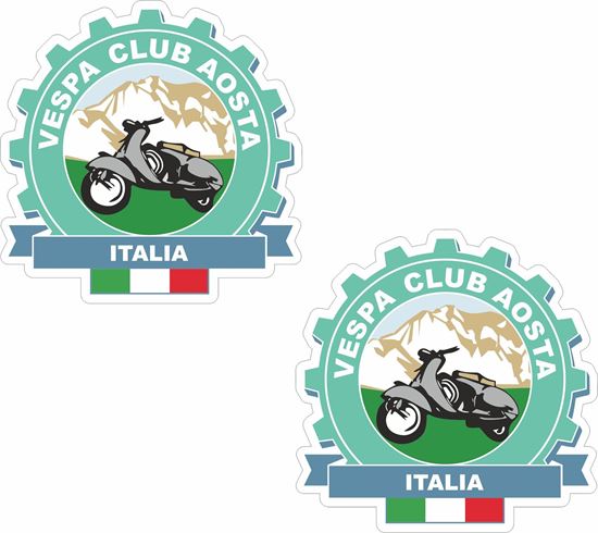 Picture of Vespa Club Italia Stickers