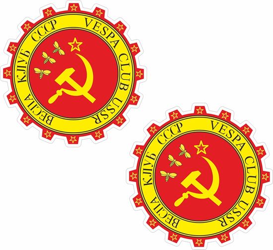 Picture of Vespa Club USSR Stickers