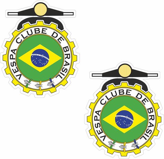 Picture of Vespa Club Brazil Stickers