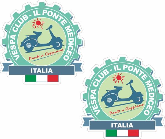 Picture of Vespa Club IL Ponte Mediceo Stickers