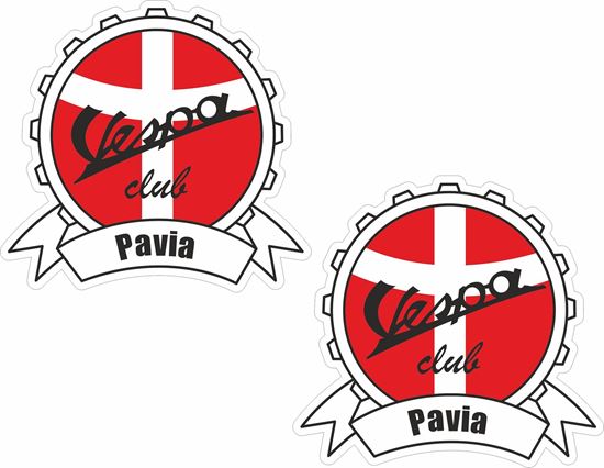 Picture of Vespa Club Pavia Stickers