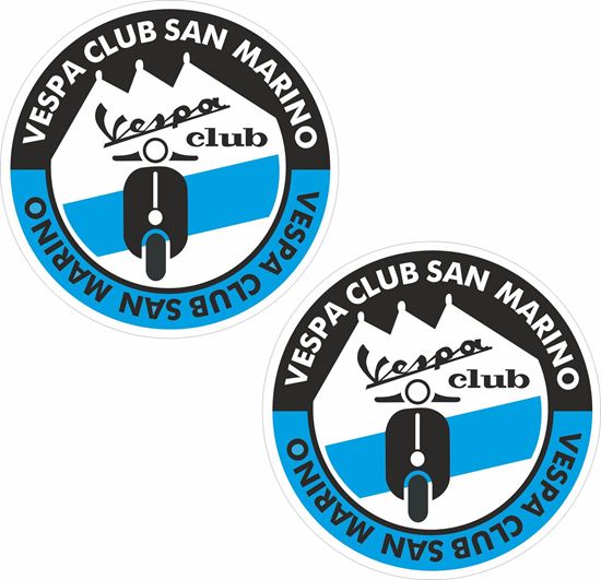 Picture of Vespa Club San Marino Stickers