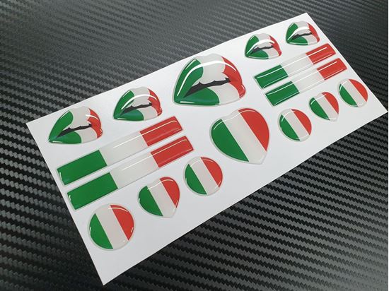 Picture of Italia  adhesive Badges sheet