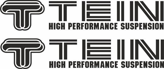 Picture of "Tein High Performance Suspension"  Decals / Stickers