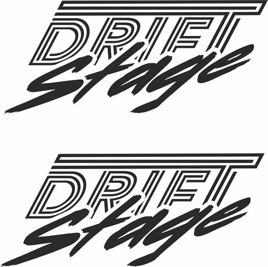 Picture of "Drift Stage"Decals / Stickers