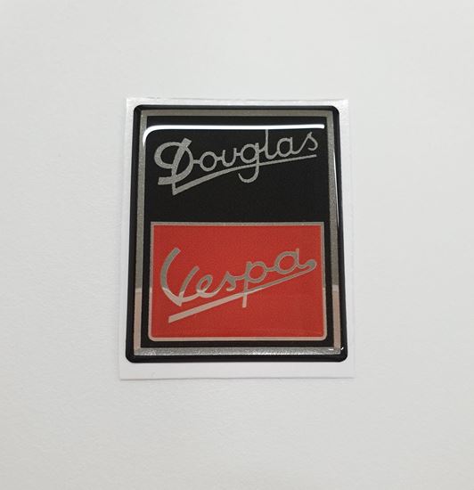 Picture of Vespa "Douglas Vespa" front Fairing Horncast insert for Badge Holder