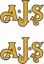 Picture of "A.J.S" Decals / Stickers
