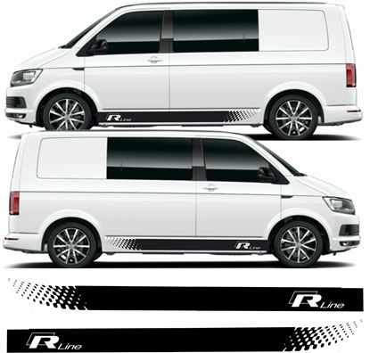 Picture of VW T5 / T6  R Line Stripes / Stickers