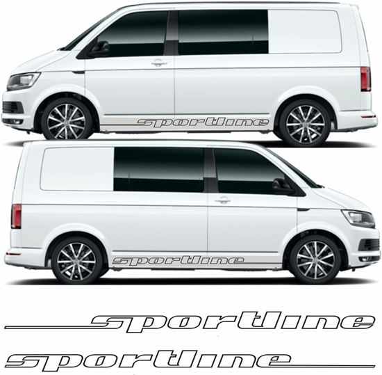 Picture of VW  T5 / T6 Sportline side Decals / Stickers