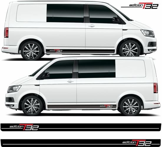 Picture of VW T5 / T6 Edition T32 side Stripes / Decals