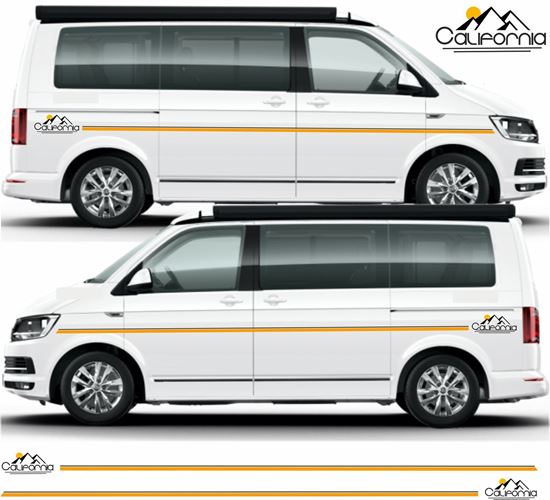Picture of VW T5 / T6 California side Stripes / Stickers