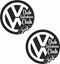 Picture of VW Dub Sunshine Club Decals / Stickers