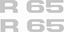 Picture of BMW R 65 replacement side panel Decals / Stickers