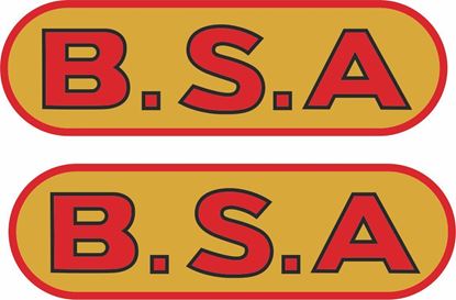 Picture of B.S.A . Decals / Stickers