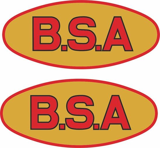 Picture of B.S.A . Decals / Stickers