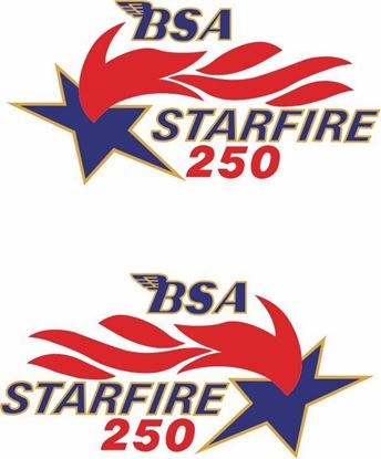 Picture of BSA Starfire 250 Decals / Stickers