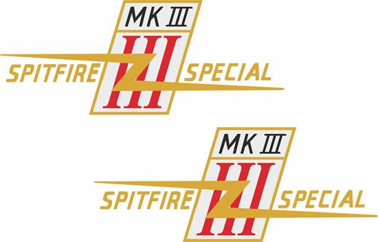 Picture of BSA Spitfire Special MKIII  Decals / Stickers