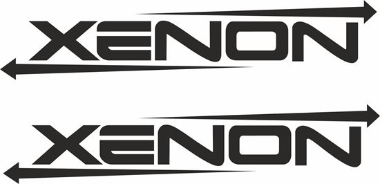 Picture of "xenon" Decals / Stickers