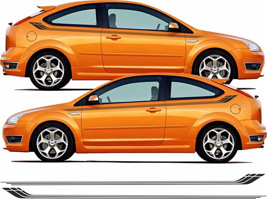 Picture of Ford Focus MK2 side Stripes / Stickers