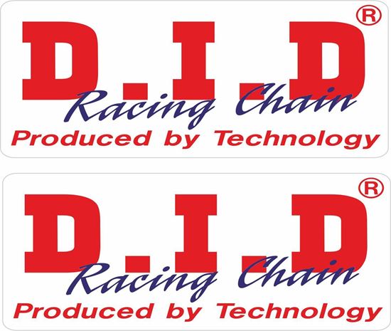 Picture of "D.I.D Racing Chains" Decals / Stickers