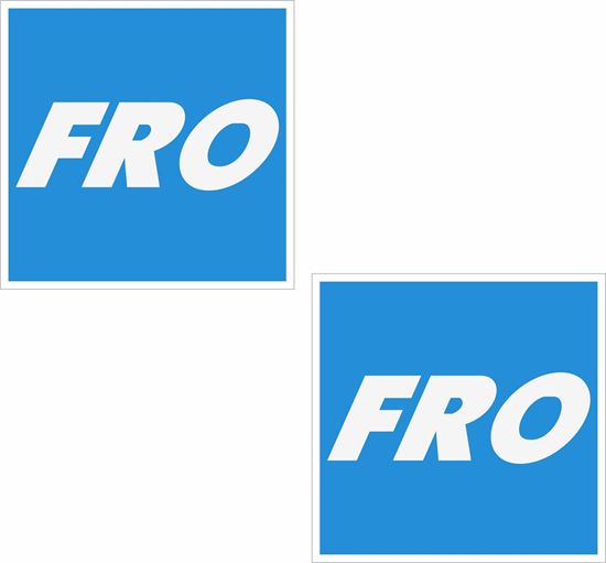 Picture of "Fro" Decals / Stickers