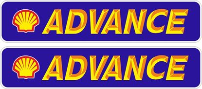 Picture of "Shell Advance" Decals / Stickers