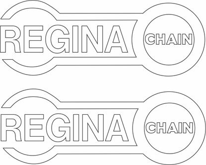 Picture of "Regina Chain" Decals / Stickers