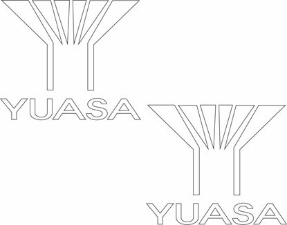 Picture of "Yusa" Decals / Stickers