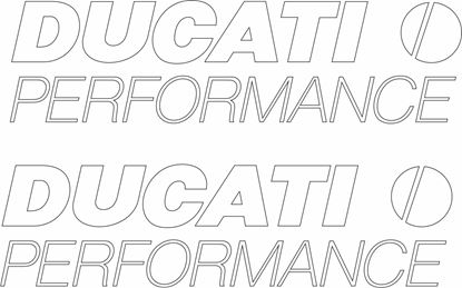 Picture of Ducati Performance Decals / Stickers