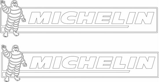 Picture of "Michelin" Decals / Stickers