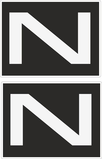 Picture of "N" Decals / Stickers