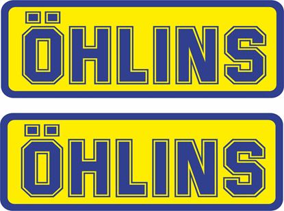 Picture of "Ohlins" Decals / Stickers