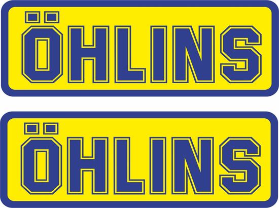 Picture of "Ohlins" Decals / Stickers