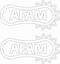 Picture of "Afam" Decals / Stickers