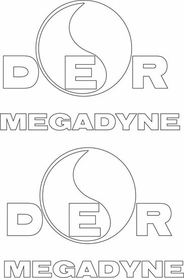 Picture of "DER Megadyne" Decals / Stickers