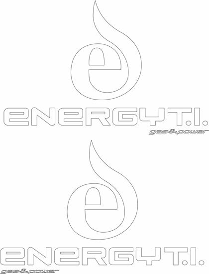 Picture of "Energyt.i. Gas and Power" Decals / Stickers