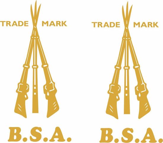 Picture of B.S.A. Decals  / Stickers