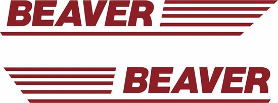 Picture of BSA Beaver side panel restoration Decals / Stickers