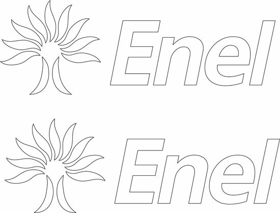 Picture of "Enel" Decals / Stickers