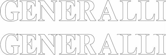 Picture of "Generalli" Decals / Stickers