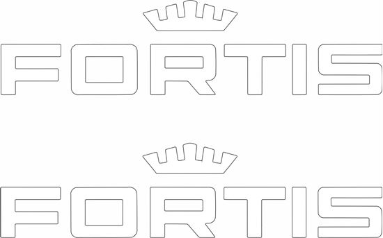 Picture of "Fortis" Decals / Stickers