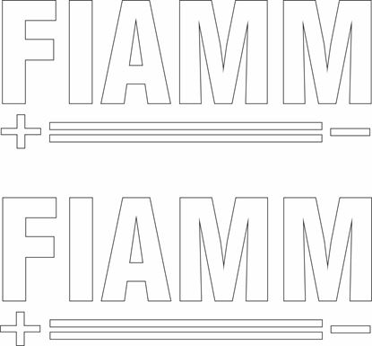 Picture of "Fiamm" Decals / Stickers