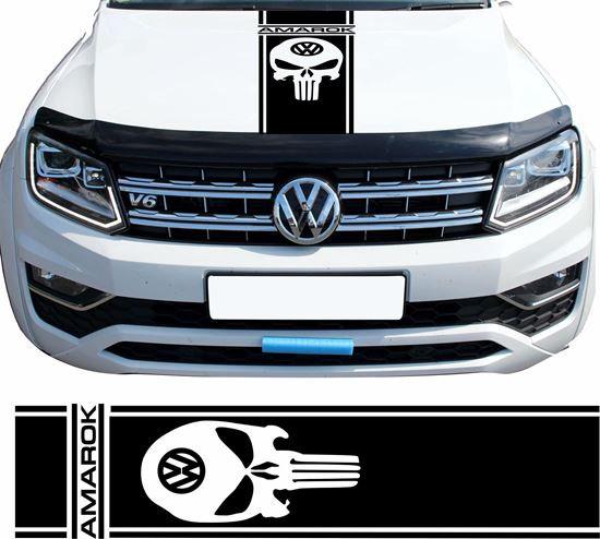 Picture of Amarok Punisher Bonnet Stripe / Sticker
