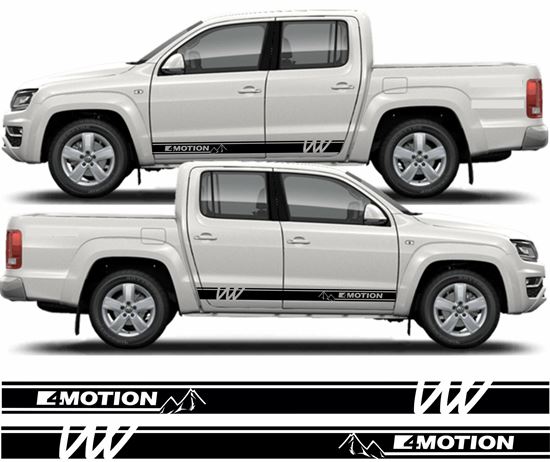Picture of Amarok 4 Motion Mountain side Stripes