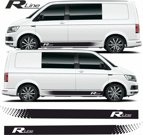 Picture of VW T5 / T6  R Line Stripes / Stickers