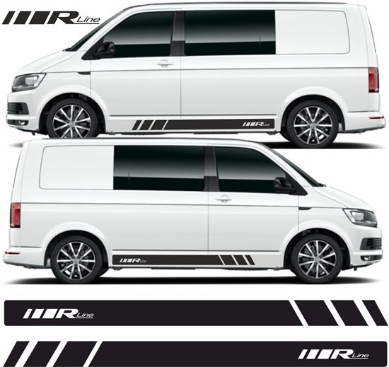 Picture of VW T5 / T6  R Line Stripes / Stickers